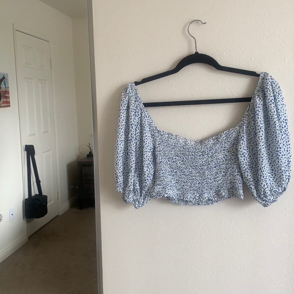 7 for 20$❗️ forever 21 crop top blouse